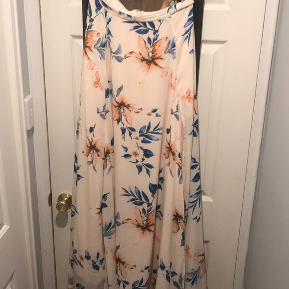 Two Piece Maxi Dress - Peach - Picture 7 of 7